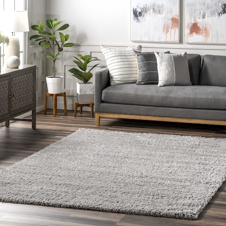 Nuloom Marleen Contemporary Shag Area Rug 5ft 3in x 7ft 6in OZSG02O-5308